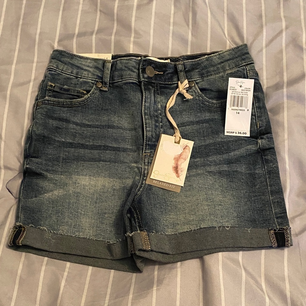Jessica Simpson Kids Denim Blue Shorts